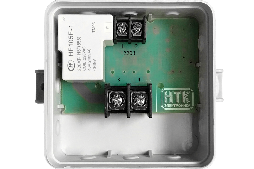 Промежуточное реле ПР-40А_220 (40А/IP54)